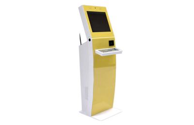 China Einfache Wartungs-multi Touch Screen Informations-Kiosk mit Barcode-Scanner zu verkaufen