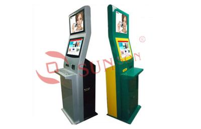 China Innengebrauch-Selbstservice-Touch Screen Kiosk-Werbungs-Schirm-Bill-Akzeptant zu verkaufen