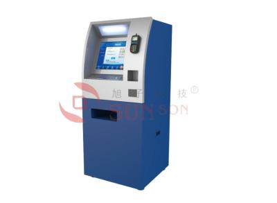 China Finanzkarten-Verkaufäutomat-Touch Screen Kiosk im Freien, der Positions-Zahlung mit PPE ein Bankkonto hat zu verkaufen