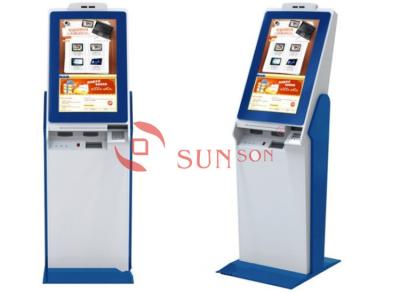 China Großer Handelsselbstservice-Bankwesen-Kiosk-Touch Screen mit Kamera-Drucker zu verkaufen