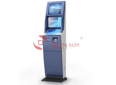 China Interactive Dual Screen Kiosk , Custom Made Bill Payment Kiosk for sale