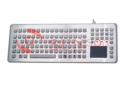 Chine Clavier industriel de bureau rocailleux d'acier inoxydable de clavier en métal à vendre