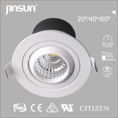 China 7W Pure White Led Downlight With DALI Dimmable Driver For UL Price In Bulk for sale