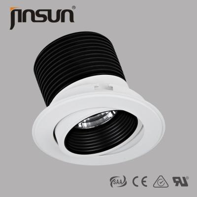 China COB LED Ceiling lights with dimmable or non-diammble, white/black/sand silver  housing for sale