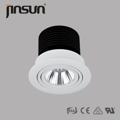 China High Brightness 10W 780Lumens 70mm Cutout AC85-265V LED Downlight for sale