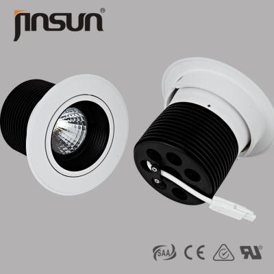 Κίνα το ανώτατο όριο 10w 700lm που τοποθετήθηκε downlight οδήγησε το λαμπτήρα με το λευκό/το χρώμα Black/SS/Wood/AL/Gold προς πώληση