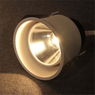 China 15W 1150LM COB LED Downlight With Reflector Warranty 3 Years Meanwell antiglare downlight for sale