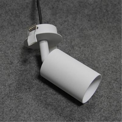 China 0-10V Dimmable Black and White/Sliver Aluminum Color Of Led Spotlight With Meanwell Driver For Light Shell for sale