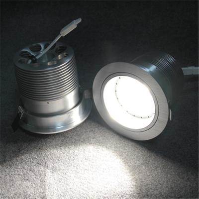 China flexible 15w cob led downlight with low UGR, input voltage AC200-240V for sale