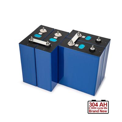 China EU US WAREHOUSE IN STOCK Grade A 6000 Cycles Lithium ion Phosphate Battery 3.2V 310Ah 280Ah Lifepo4 Battery Cell for sale