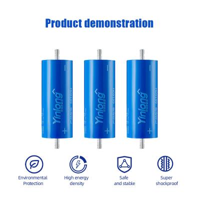 China Long Cyclelife Solar Batteries LTO 33Ah Yinlong Battery 2.3V LTO Prismatic Titanate Battery for sale