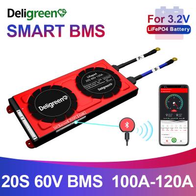 Cina 20S 60V 120A Daly Smart Lithium Lipo Battery Management System per veicoli elettrici Batteria solare E Bike in vendita