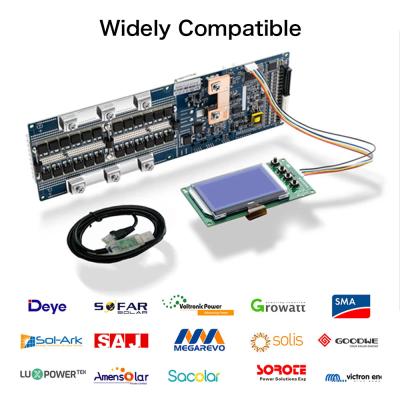 China Seplos 2.0 BMS Board PCB Active Balancing 2A 48V 200A CAN 485 LCD for sale