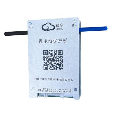 Cina JK BMS 1A 2A Active Balance 4s 200a 4s heat 2a set jkb2a8s20p smart bms Lifepo4/LFP Li-Ion Cell/Battery Pac in vendita