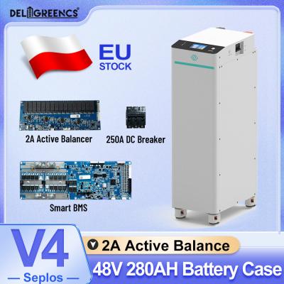 China Wholesale EU stock SEPLOS V4 with 250A UL certified DC Breaker free shipping for sale