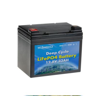 Chine paquet de batterie de 12.8V 33Ah Bluetooth LiFePO4 pour le rv à vendre