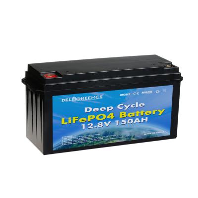 China 2000 keer 150Ah 12V LiFePO4 Batterijpak Te koop