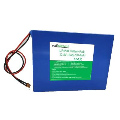 China Het Pak van de de Cycli12v LiFePO4 Batterij van pvc 18AH 3500 Te koop