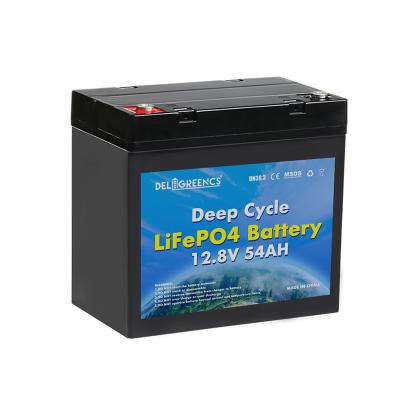 China tragbarer Satz 54Ah LiFePO4 Batterie-12v für Refrgerator zu verkaufen