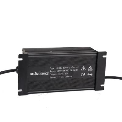 Chine Chargeur 200-240VAC 84VDC de batterie au plomb de C1200 Lifepo4 chargeant rapidement à vendre