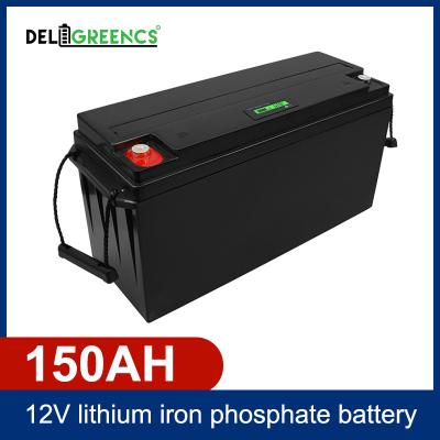 China Lithium-Batterie des Temperaturüberwachungs-Schutz-12V 150AH für Stromversorgung des Bewegungspropeller-/RV zu verkaufen