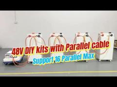 48V DIY kits with Parallel cable