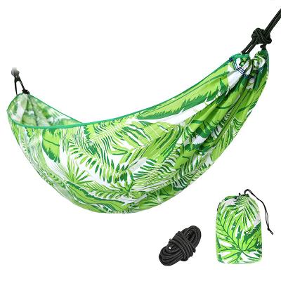 China Morden Camel 2 Person Mosquito Proof Hammock Durable Polyester Outdoor Printing Camping Hammocks for sale