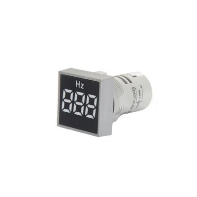 China AD16 22mm 22mm Digital Signal Light Lamp HZ Frequency Square Panel Meter for sale