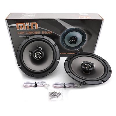 China Full Range 6.5 Inch Two Way Component Audio Iron Cars Speaker Car Loudspeaker Speakers for sale