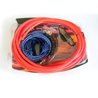 China Factory Supply 6GA Car Audio Installation Speaker Cable Amp or Subwoofer Wire Kit for sale