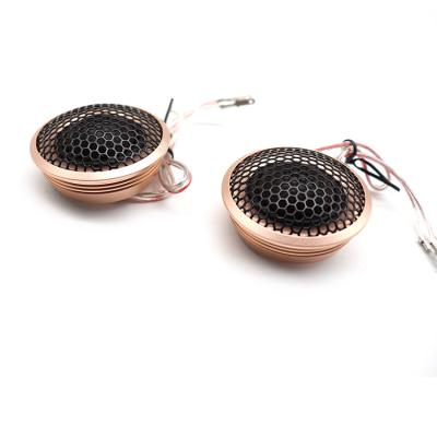 China 1Pair Aluminum alloy super power dome loud car stereo aluminum tweeter audio speaker with base for sale