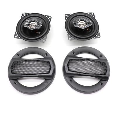 China Wholesale Car Audio System 4 Inch 3 Way Car Audio Speaker With Tweeter Car Midrange Speakers Coaxial Stereo Speaker for sale