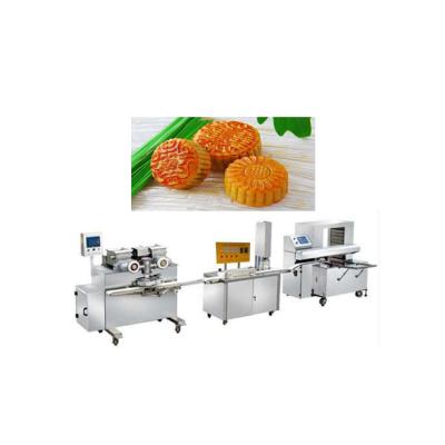 China Moon Cake Making Machine Fat Boss Bill Selling French Toast Bread Burger Stuff Filling Making Machine for sale