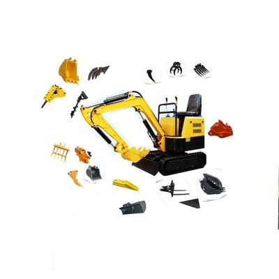 China Hotels google sell number one mini small digger digging machine for sale