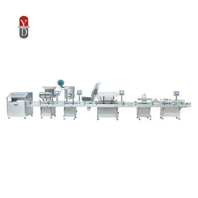 China YDCL-24 Factory Medium High Speed ​​Full Automatic Tablet Capsule Candy Gum Counting Machine Counting Packing Production Line for sale