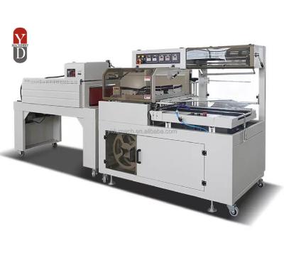 China Automatic Food Heat Shrink Packaging Machine Shrink Wrapping Machine L Type Film Shrink Sealing And Slitting Machine for sale