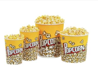 China food & Ann Popcorn Bucket Disposable Packaging Beverage Packaging 32 Bucket Small Popcorn Cup for sale