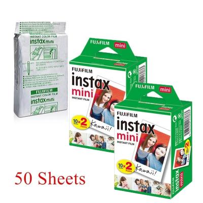 China Mini7s Fujifilm Instax mini 8 film for Fuji Instax i mini 7s 8 9 70 25 50s 90 instant photo camera SP-1 SP-2 white film for sale