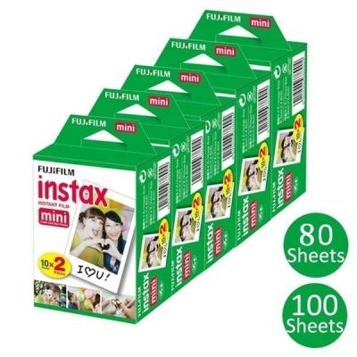 China Mini7s Fujifilm Instax mini 8 film for Fuji Instax i mini 7s 8 9 70 25 50s 90 instant photo camera SP-1 SP-2 white film for sale