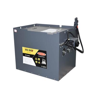 China Folklifts Hot Sale BSLBATT 48 AH Electric Deep Cycle Lithium Ion Battery 300 Volt Electric Forklift Battery for sale