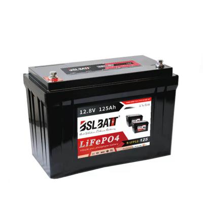 China UPS BSLBATT solar battery 12V 125ah lithium prismatic lfp battery for sweeper for sale