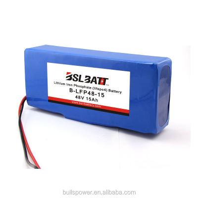 China 3000 deep cycle times 24V 36V maintenance free e-bike lithium lifepo4 ebike battery pack 48v 20ah for sale