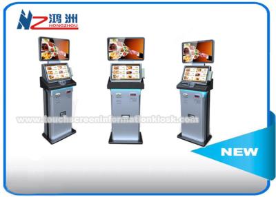 China Kundendienst-Selbsteinrichtungskiosk für Restaurant, Infared-Touch Screen Selbstauftrags-Maschine zu verkaufen