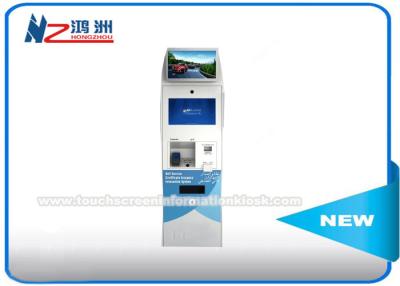 China Lcd Dual Screen Outdoor Card Dispenser Digital Kiosk Display Floor Standing for sale