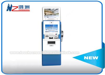 China Doppeltouch Screen Münze, welche die Kiosk-Ausstellungsstand-multi Sprachen gestützt zählt zu verkaufen