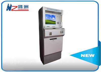 China Metalltastatur-Selbstzahlungs-Kiosk, Touch Screen Computer-Kiosk mit Karten-Zufuhr zu verkaufen