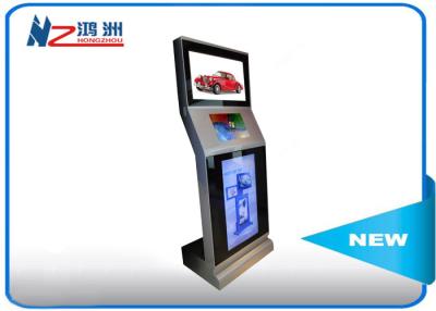 China Automatische Touch Screen Informations-Kiosk-bearbeitete Hahn-Hotel-Lobby mit Bargeld-Leser zu verkaufen