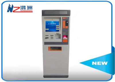 China Touch ATM kiosk floor standing payment terminal with cash deposit acceptor for sale