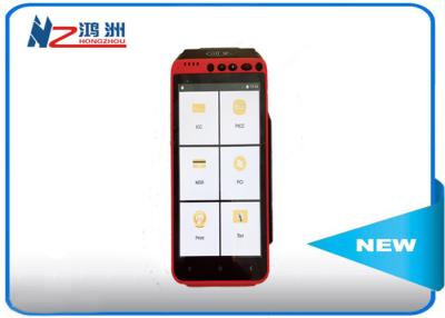 China Capatitive-Touch Screen mobiles Verkaufsstellen-Android-Positions-Gerät mit codierter Karte zu verkaufen