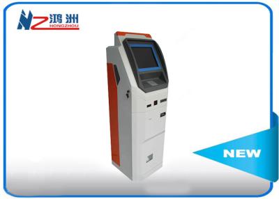 China 32 inch automatic self ordering kiosk with card reader cash payment for sale